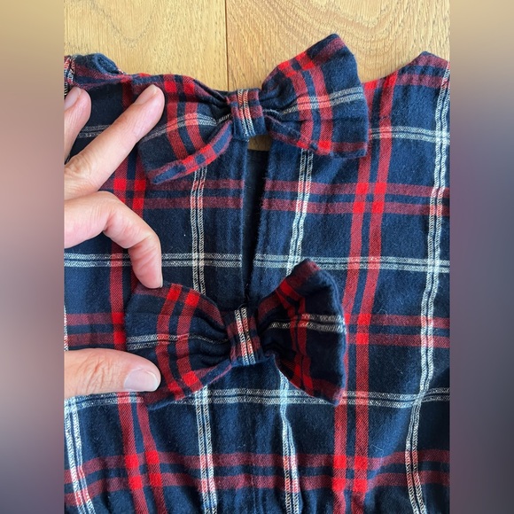 Crewcuts Bow Back Plaid Dress - Picture 4 of 7